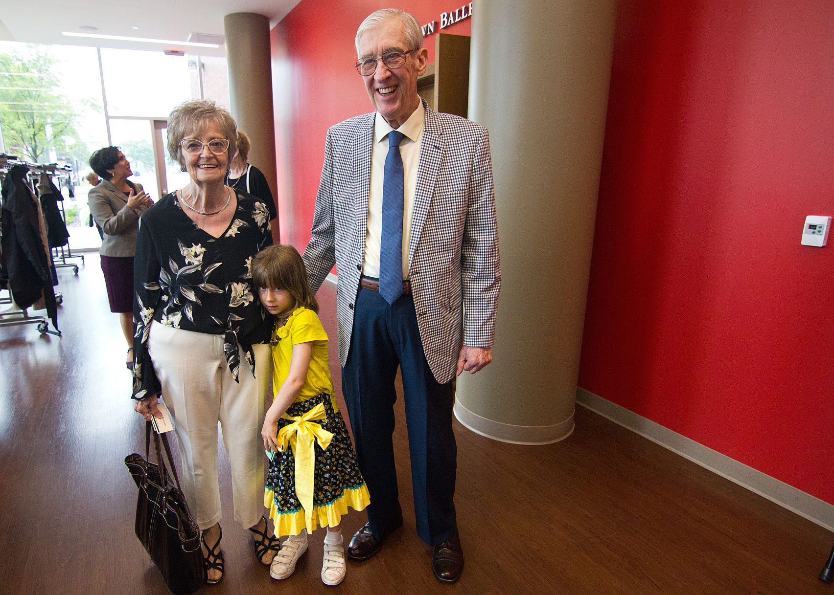 Judy and Rich Buchanan with granddaughter Ellie Warren